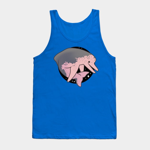 Amazon River Dolphin Tank Top by owlapin